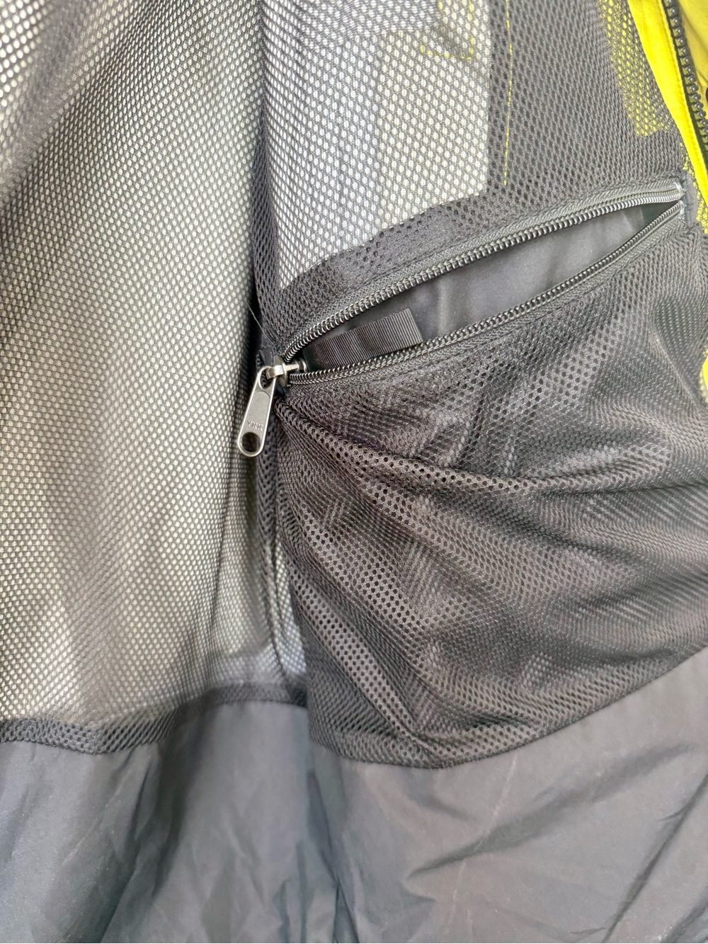 The North Face Men’s Yellow and Black Hooded Jacket - Picture 4 of 9